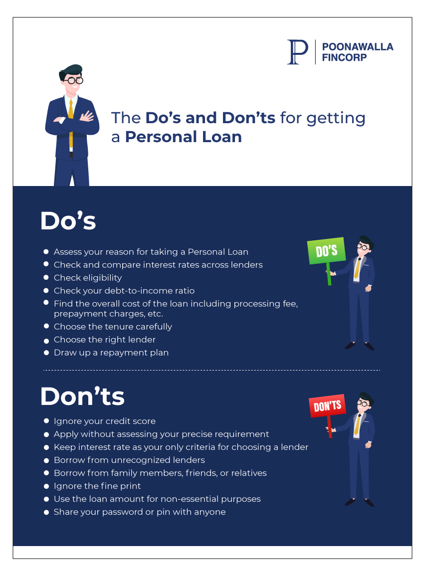 Dos & Donts for Personal Loan