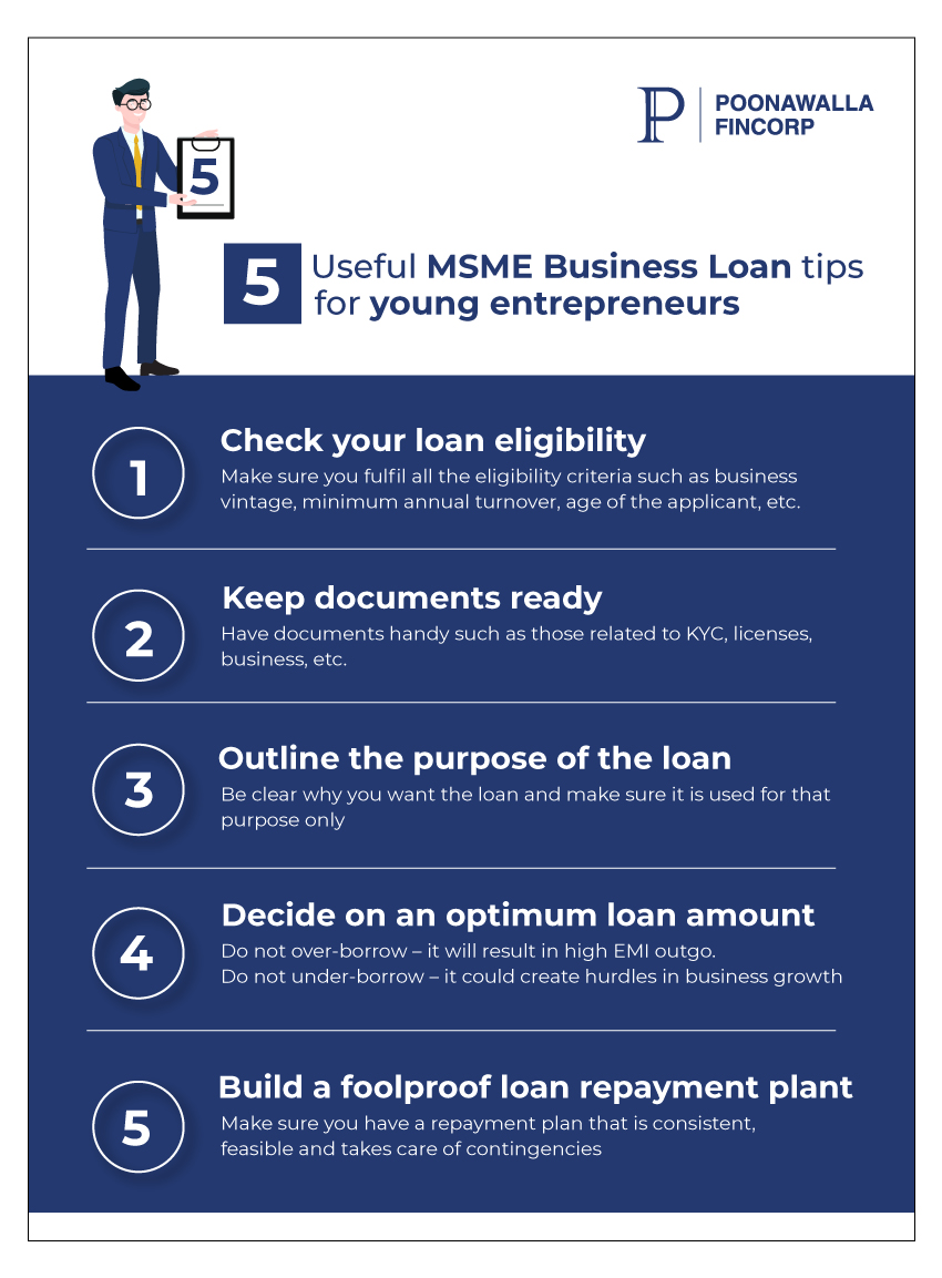 5 Useful MSME Loan Tips For New Business Owners | Poonawalla Fincorp