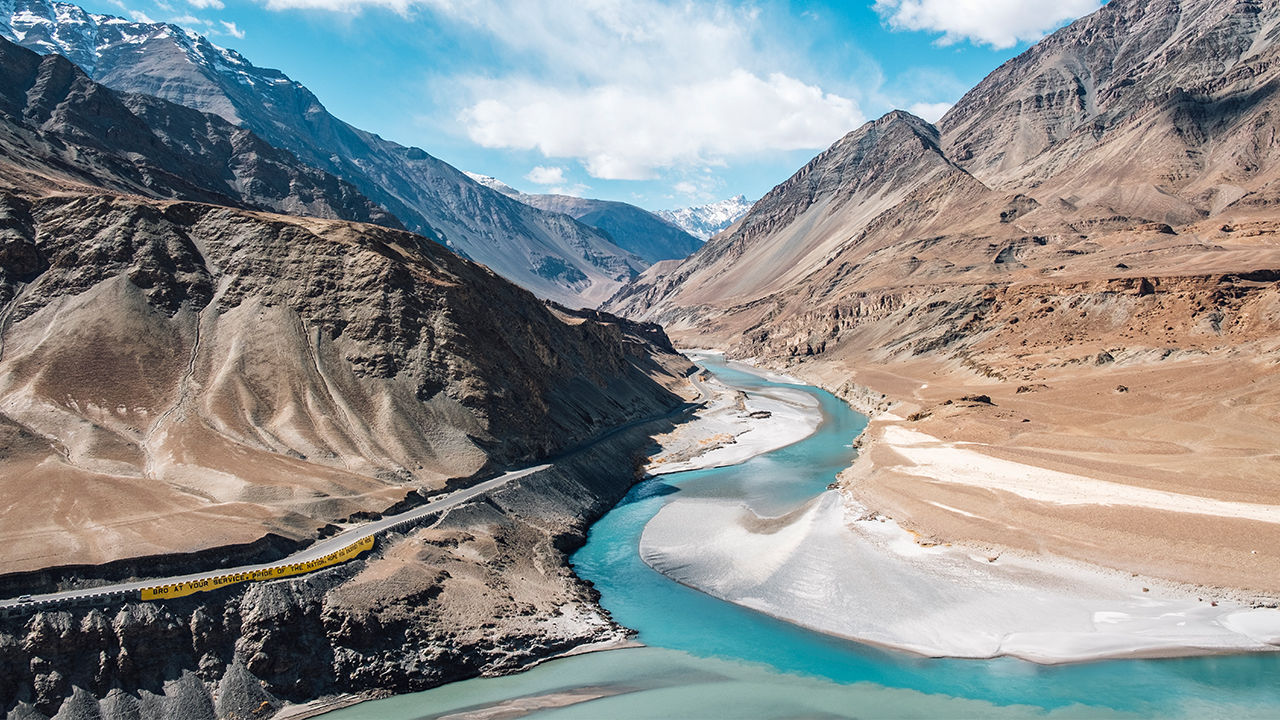 best places to visit in January in India Zanskar, Jammu and Kashmir