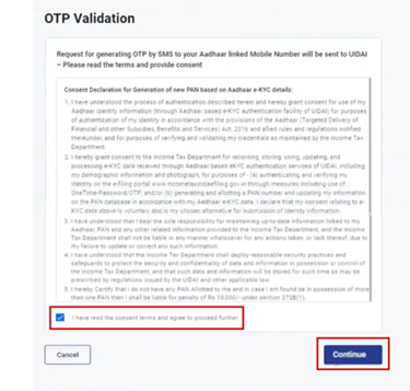 OTP Validation