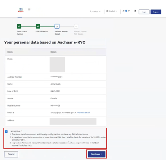 Personal details