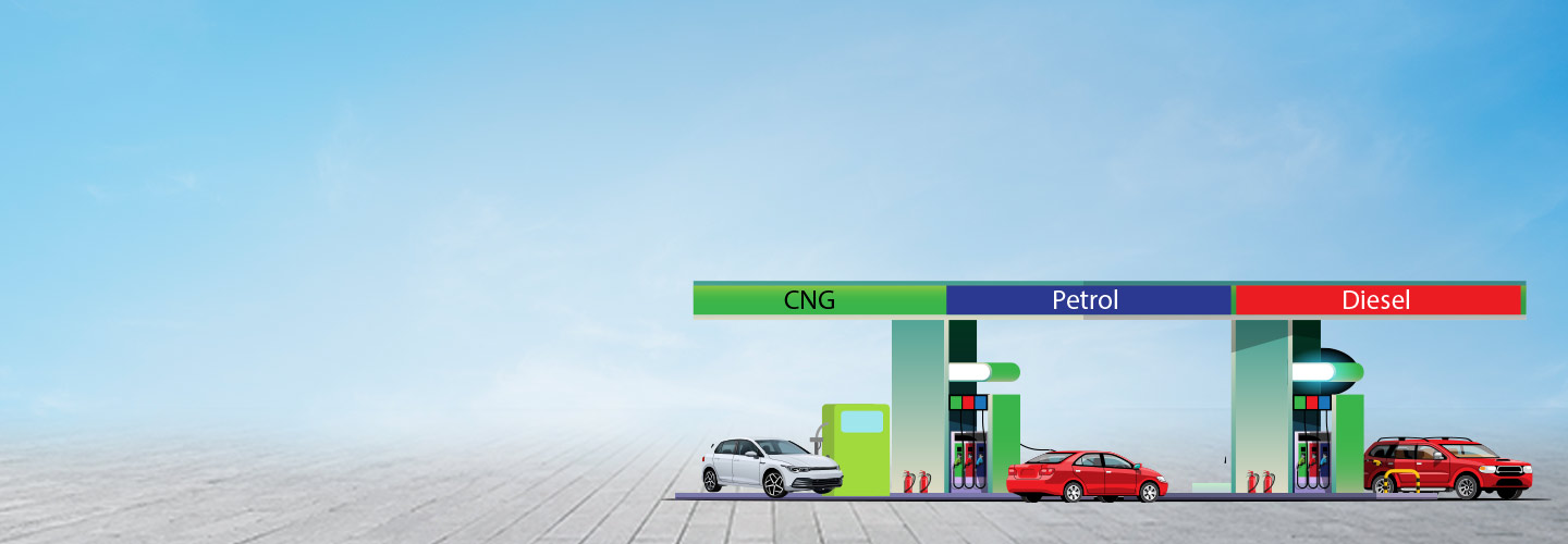 CNG vs Petrol Vs Diesel Car